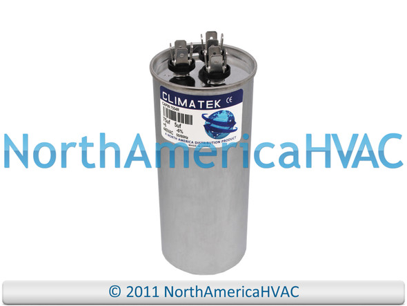 Capcom GE Genteq Capcom Capacitor Dual Run Round 35/5 uf MFD 370